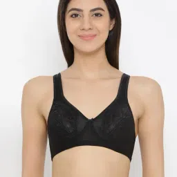 Clovia Black Non Wired Non Padded T-Shirt Bra-image-29