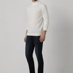 Peter England Navy Skinny Fit Jeans image 4