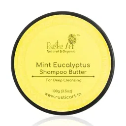 Rustic Art Mint Eucalyptus Shampoo Butter - 100 gm-image-24