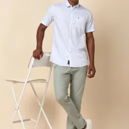 Allen Solly Blue Regular Fit Printed Shirt image 4