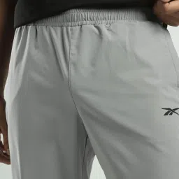 Reebok Grey Regular Fit Solid Trackpants image 5