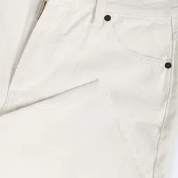 Tommy Hilfiger Straight Ecru Rinse Washed High Rise Jeans image 5