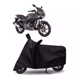 Auto Pearl Bike Cover for Bajaj Pulsar 180F (Black)-picture-39