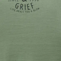 Fame Forever By Lifestyle Grey Regular Fit Printed T-Shirt image 5