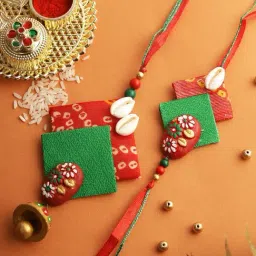 Aapno Rajasthan Traditional Festive Bhaiya Bhabhi Rakhi Pair-picture-37