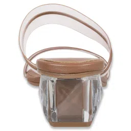 Metro Women's Tan Casual Sandals image 5