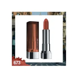 Maybelline New York Color Sensational Creamy Matte Lipstick - 673 Midtown Pink, 3.9g image 4