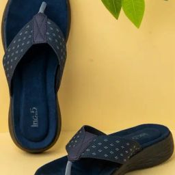 Inc.5 Women's Navy Thong Wedges-picture-43