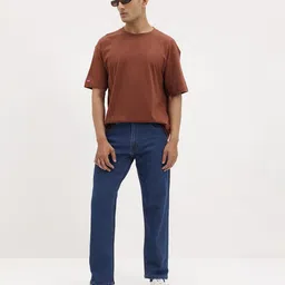 The Roadster Life Co. Men Relaxed Fit Mid-Rise Stretchable Jeans image 3