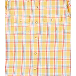 Pepe Jeans Kids Multicolor Checks Full Sleeves Shirt image 3