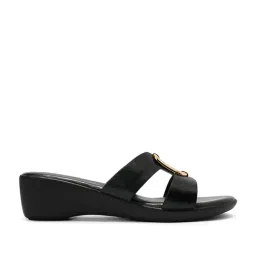 Forever Glam by Pantaloons Women's Black Casual Sandals-image-60
