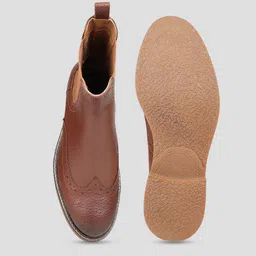 EZOK Men Leather Chelsea Boots image 2