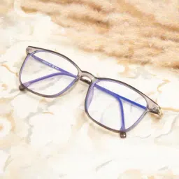 Ted Smith Grey Square Unisex Eye Frames-picture-11