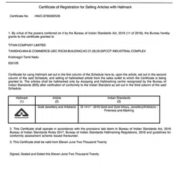 Mia by Tanishq 14KT Gold Petal Twist Stud Earrings - 2.008 g image 5