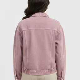 Mast & Harbour Pure Cotton Box Pockets Bomber Jacket image 5