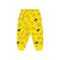 KUCHIPOO Cotton Knit Pack Of 5 Stars & Space Theme Printed Pajamas - Red Yellow Grey Aqua & Navy Blue image 5