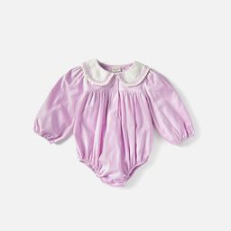 Juniors by Babyshop Juniors Solid Peter Pan Collar Romper-picture-42