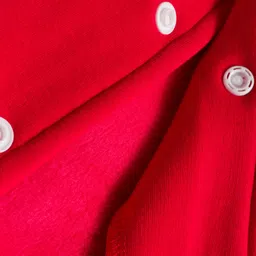 Mark & Mia Raglan Full Sleeves Bomber Jacket With Bunny Print & Applique - Red image 5