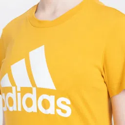 adidas Mustard Printed T-Shirt image 5