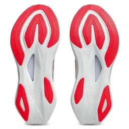 Asics Women's SONICBLAST Cream & Blue Fade Running Shoes image 5