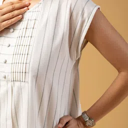 KUSVAA Ananya Printed Cotton Tunic With Trousers Co-Ords image 4