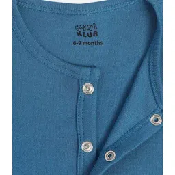 MINIKLUB Boys Brown & Blue Printed Full Sleeves T-Shirt (Pack Of 2) image 5