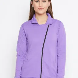 Belle Fille Violet Regular Fit Jacket-image-55