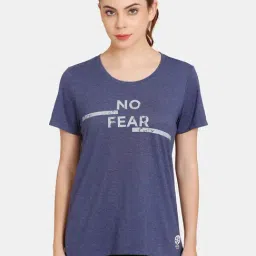 Rosaline by Zivame Blue Printed T-Shirt-picture-29