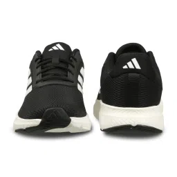 Adidas Men's AirHustle Black Running Shoes image 5
