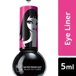 Elle 18 Water Resistant Black Out Eye Liner - 5 ml-image-55