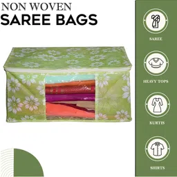 AMAK INC Green Fabric Multi-Utility Wardrobe Organisers image 2