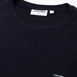 Calvin Klein Navy Slim T-Shirt image 5