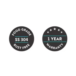 borosil ?Borosil Water Bottle with Single Wall & Leakproof Set of 4 (Maroon, ?1000 ml) image 5