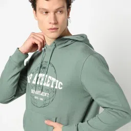 GAP Green Regular Fit Graphic Sweatshirt image 5