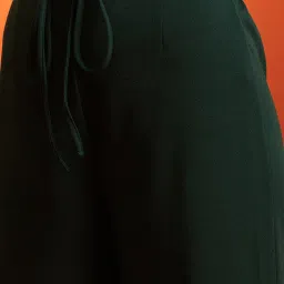 KASSUALLY Green Crop Blazer With Pants image 5