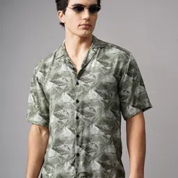 PAUL STREET Men Relaxed Opaque Printed Casual Shirt-picture-19