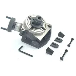 Assorts Tilting Rotary Table 100 mm (4 Inch) with ER20 Collet Adaptor with M6 Clamp Kit image 3