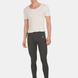 U.S. Polo Assn. Charcoal Regular Fit Thermal Bottoms image 4