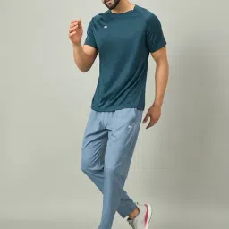 Dida Dark Teal Polyester Regular Fit T-Shirt image 4