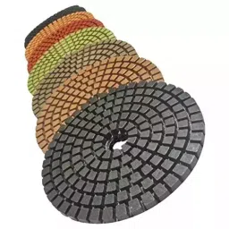 Oriental 4 inch(100 mm), Grit Size 6000 Diamond Polishing Pads (Pack of 10 Pcs)-image-10