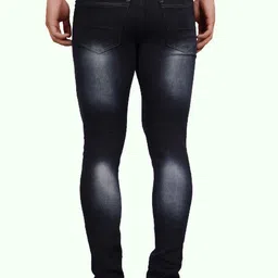 COMFITS Men Classic Slash Knee Heavy Fade Stretchable Jeans image 2