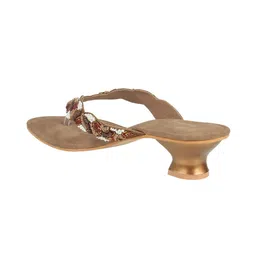 WALKWAY by Metro Embellished Ethnic Block Sandals image 3