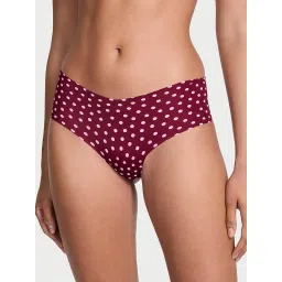 victoria's secret intimates Victoria's Secret No-Show Cheeky Panty Maroon image 1