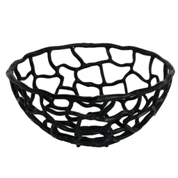 De Maison Decor Entwined Basket set of 3 in Black Colour image 4