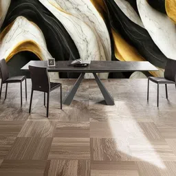 Aura 2-Pcs Black & White Printed Self Adhesive Wallpaper image 3