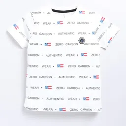 Ginie Boys All Over Typography Printed Breathable Tshirt-picture-53