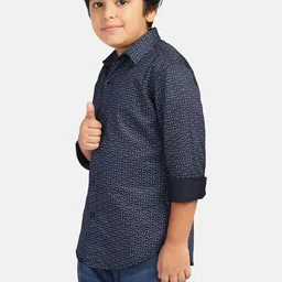 tututree Boys Comfort Printed Casual Shirt-picture-58