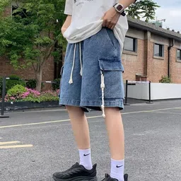 StyleCast Men Relaxed Fit Mid-Rise Cotton Shorts-picture-18