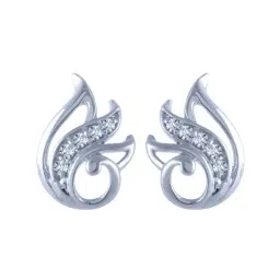 P.C. Chandra Jewellers 14 kt Gold & Diamond Earrings-picture-42