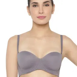 Triumph Silver Balconette Padded Under Wired T-Shirt Bra-image-31